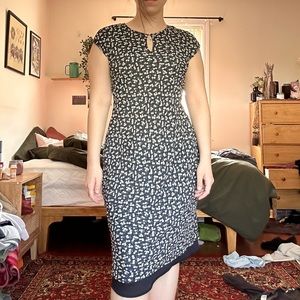 Vintage Ann Taylor midi dress!
